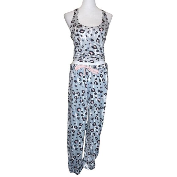 Jaclyn Intimates Other - Jaclyn Intimates Roudelain Cozy Luxe Printed Top & Jogger Pants Set Loungewear L